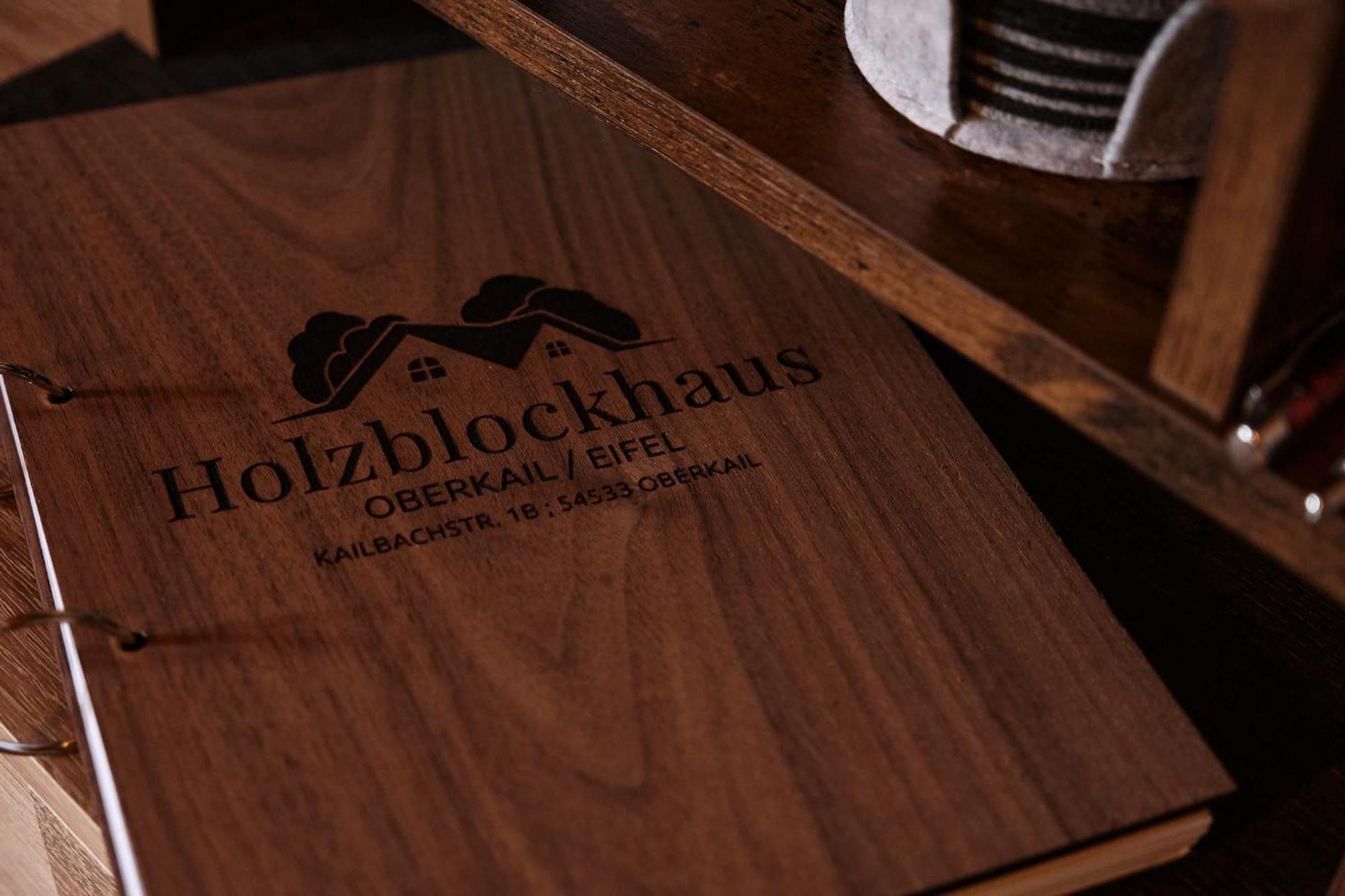Вілла Holzblockhaus, Eifel Oberkail Екстер'єр фото